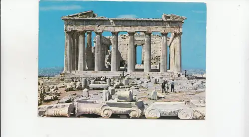 BF26152 athens the parthenon greece front/back image