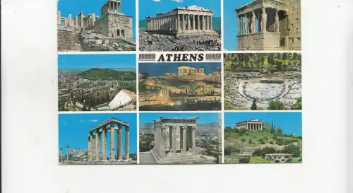 BF25092 Athenes Greece Front/Back Image