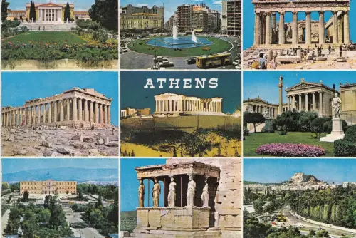 BF26125 Athen Griechenland Vorder-/Rückbild