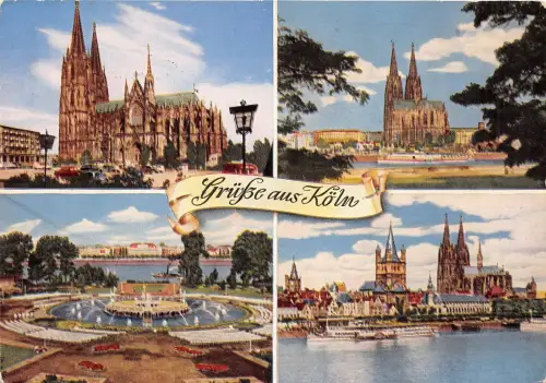 BG12368 koln am rhein köln multi views germany