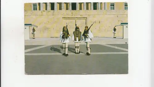 BF29834 Griechenland Euzones Soldaten Typen Vorder-/Rückbild