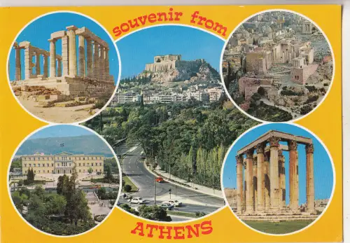 BF25094 Athenes Greece Front/Back Image