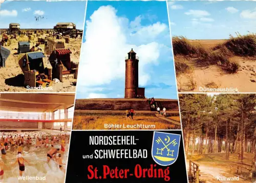 B75336 St Peter Ording Leuchtturm Phare Germany