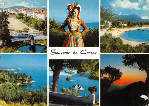 BT2026 Korfu Folklore Kostüm Griechenland