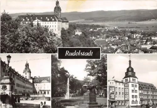 B34663 Rudolstadt Mehrfachansichten Deutschland
