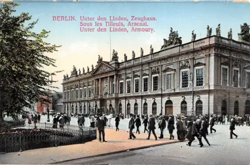 B38874 Berlin Unter den Linden Zeughaus Deutschland