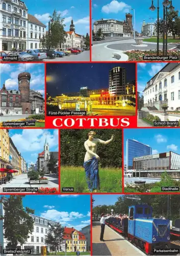 BG12612 Triebwagen Voiture Cottbus Germany