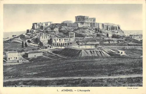 BR45331 Athenes l acropole greece athens