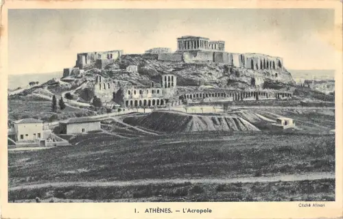 BR45323 Athenes L acropole greece athens