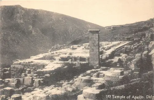 Lot146 Griechenland Tempel von Apollo Delphi