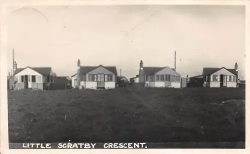 uk50772 little scratby crescent real photo uk