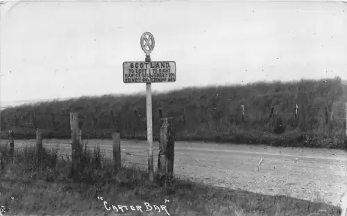 uk50733 carter bar scotland uk real photo