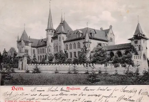 BR36635 Mufen Bern geprägt en relief Schweiz