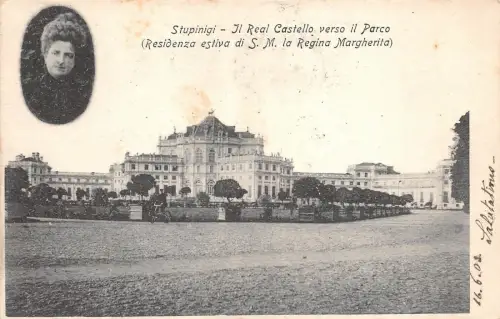 B92749 stupinigi il real castello verso il parco italy