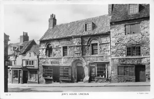 BR65725 jew s house lincoln real photo uk