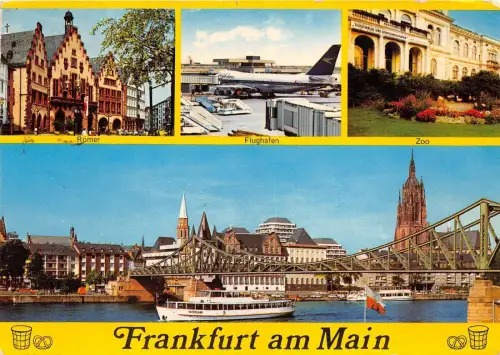 B64107 Frankfurt am Main Avion Flugzeug Boote Bateaux Vaterland Germany