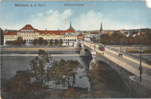 BR37598 Mülheim a d Rhur Schlossbrücke Germany