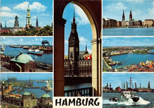 B34980 Hamburg Mehrfachansichten Deutschland