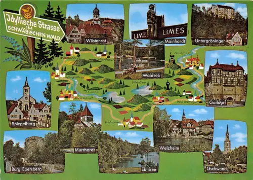 B35475 Reise Im Schwabischen Wald Multi Views Germany