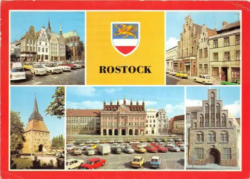B34774 Rostock Mehrfachansichten Deutschland