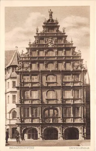B4258 Germany Braunschweig Gewandhaus Front/Back Scan