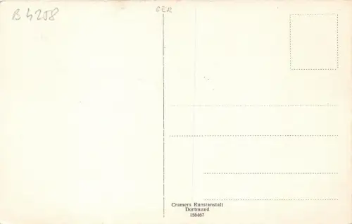 B4258 Germany Braunschweig Gewandhaus Front/Back Scan