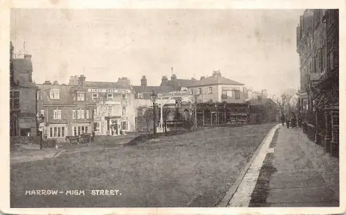 BR64468 Harrow on the Hill high street uk