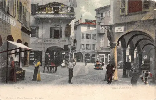 BF36473 lugano piazza commerzia switzerland