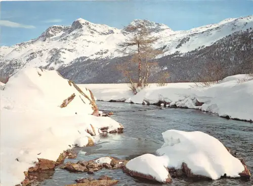 BR21332 Silber Engadin Schweiz