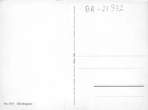 BR21332 Silber Engadin Schweiz