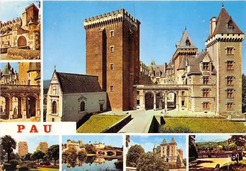 BR4516 Couleurs et lumiere de France, Mehrfachansicht Pau france