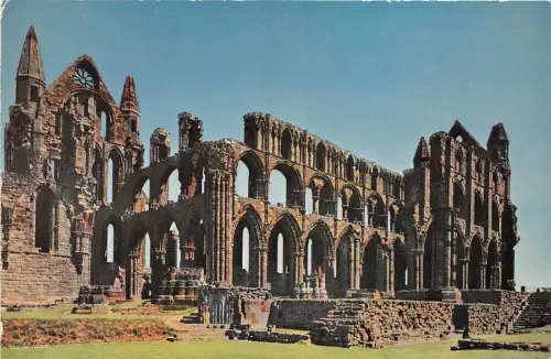 B87953 whitby abbey yorkshire uk