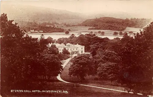 BR62613 storrs hall hotel windermere real photo uk