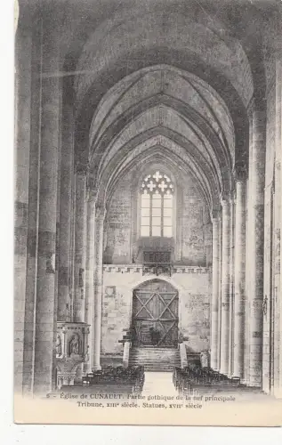 BF15984 eglise de cunault partie gothique de la nef pri france front/back image