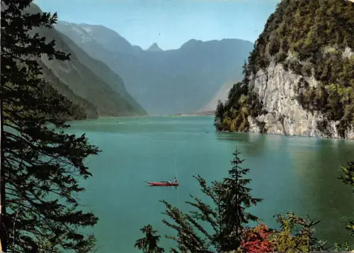 B34320 Königssee Malerwinkel mit Steinernem Meer germany