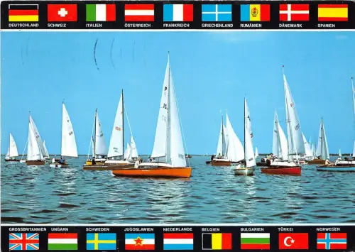 B36729 Schiff Bateaux Segelsport auf der Ostsee Deutschland