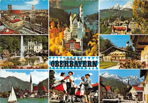 B64224 Bayern Trachten Multiviews Germany