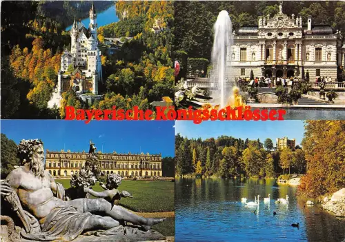 B34959 Bayerische Königsschlosser Deutschland
