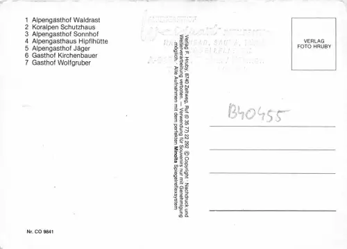 B40455 Koralpe Multiviews Österreich