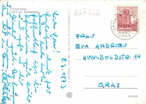 B67766 Österreich Spital am Semmering Multiviews