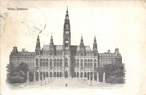 Br33452 Wien Rathaus Österreich