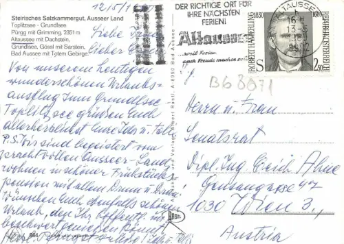 B68071 Österreich Salzkammergut Multiviews