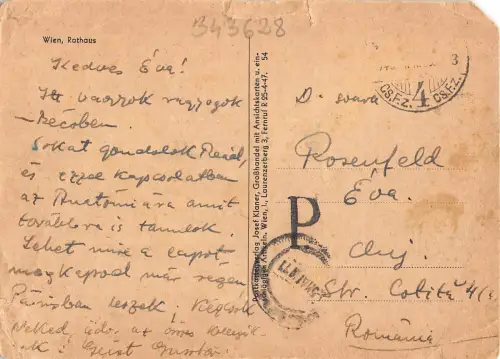 B43628 Wien Rathaus Österreich