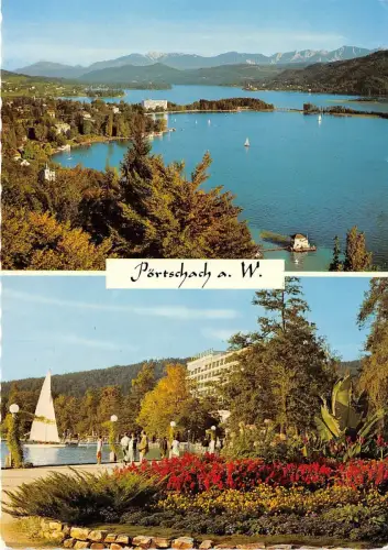 B68300 Österreich Kärnten Portschach am Worthersee Multiviews