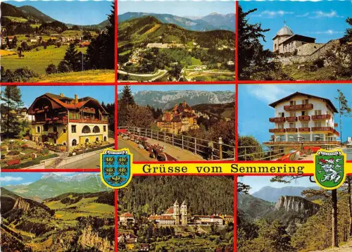 B69488 Österreich Semmering Multiviews