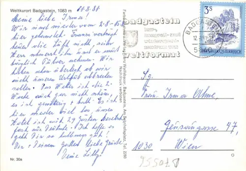 B70556 Bad Gastein Österreich