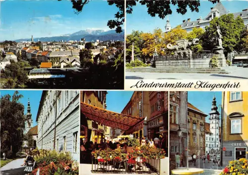 B54203 Lindwurmstadt Klagenfurt am Worther siehe Österreich