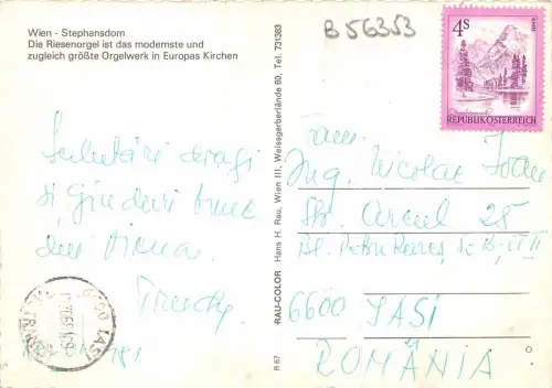 B56353 Wien Stephansdom Österreich