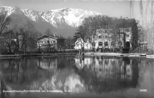 B47898 Puchberg am Schneeberg Sommerfrische Österreich