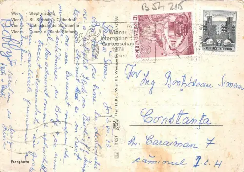 B54215 wien Stephansdom Österreich